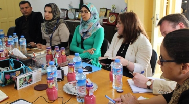 زيارة وفد من البرنامج المشترك لبرنامج الأمم المتحدة الإنمائي UNDP 