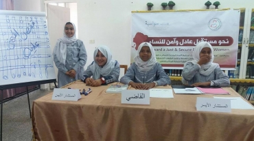 جلسات التوعية لطلبة المدارس المرحلة الإعدادية التابعة للأونروا 