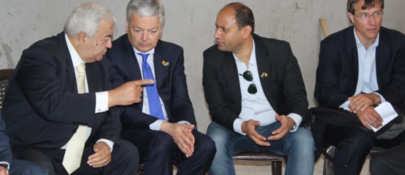 جمعية عايشة لحماية المرأة والطفل تستقبل الوزير البلجيكي 