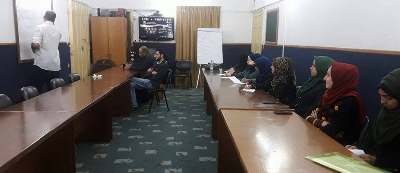 اللقاء الاول في دورة أساسيات اللغة الإنجليزية 