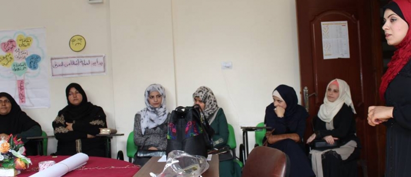  ورش التوعيه المجتمعية حول المشاركة الشبابية المجتمعية والمدنية في محافظة الشمال – بيت لاهيا