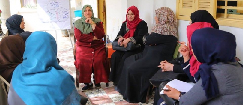 جلسة توعوية بعنوان " التربية الايجابية "