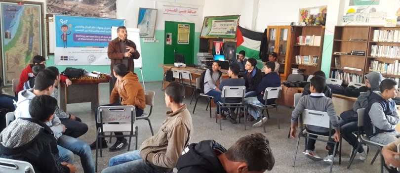 اليوم الثاني من ورش توعيه طلاب الصف العاشر الثانوي ضمن المدارس الحكومية