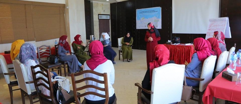  اليوم الرابع عشر والاخير من تدريب بناء قدرات المهندسات المعماريات