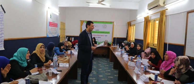 اليوم الاول من تدريب إدارة المشاريع الصغيرة