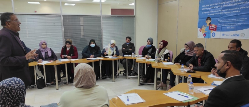 عايشة تنفذ تدريب حول "جمع البيانات المصنفة حسب الجنس والعمر والإعاقة (SADDD)"