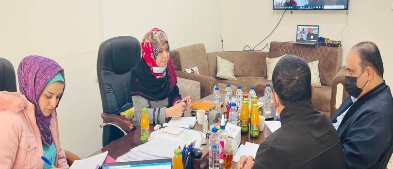 فرينة: تستعرض لممثلي (GIZ) واقع السيدات في قطاع غزة وتؤكد على أهمية دمجهم في سوق العمل