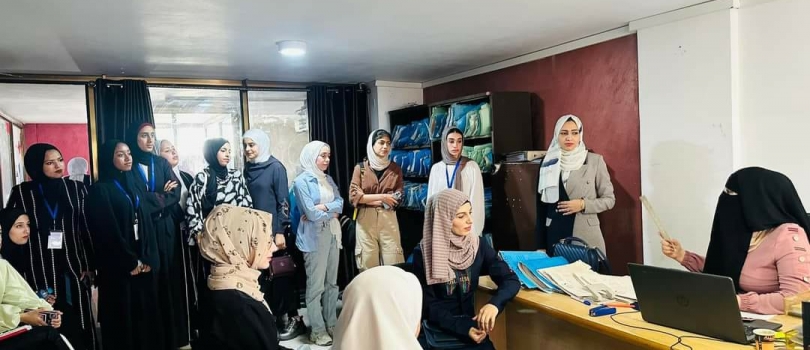 استقبلت العيادة القانونية في جمعية عايشة في مراكزها بمحافظات الشمال وفدا من طالبات القانون في جامعة الازهر