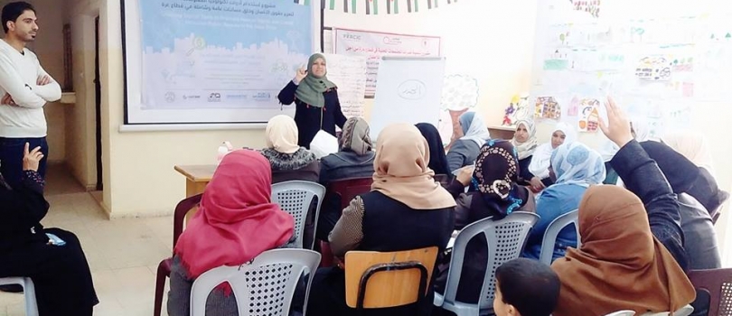 سلسلة من ورش التوعيه المجتمعية حول المساواة بين الجنسين والعنف المبني على النوع الاجتماعي في منطقة وادي السلقا